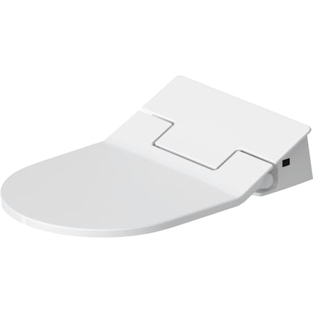 Duravit Sensowash Slim Shower-Toilet Seat White 14 5/8 X21 1/4 X4 1/8 - 611000001101300 611000001501300